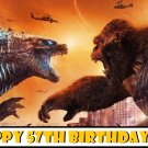 Godzilla vs King Kong Edible image Cake topper decoration