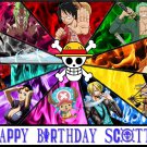 One Piece Edible Cake topper decoration