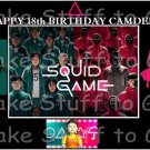 Squid Games Edible Cake Topper Decoration