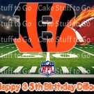 Cincinnati Bengals Edible Cake Topper Decoration