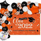 Graduation Class of 2022 Orange Edible image Cake topper decoration
