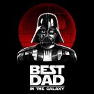 Father's Day Star Wars Best Dad in the Galaxy Edible Cake Topper