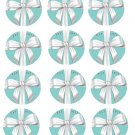 Tiffany Inspired Edible Cupcake Topper Decoration