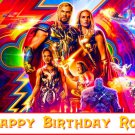 Thor Love and Thunder  Edible Cake Topper