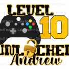 Level Unlocked Game Controller  Edible Cake Topper