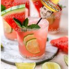 Fiesta Cocktail Drink Stirrers with Your Face and Sombrero Hat