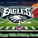 Philadelphia Eagles Edible Cake Topper