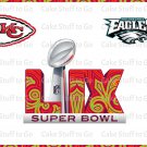 Super Bowl 59 Kansas City Chiefs  vs Philadelphia Eagles Edible Cake Topper