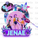 Custom KPop Demon Hunters  Edible Cake Topper Image