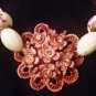 ~Pink Flower~Necklace~