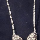 ~Silver Chain~Palm Tree Necklace~
