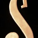 Gold pin