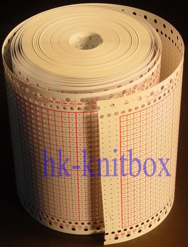Blank Punchcard Brother/Singer Knitting Machine KH864 KH868 KH881 Sk260 SK280