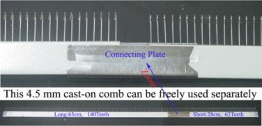 CAST-ON COMB Brother Knitting Machine KH820,KH830, KH836, KH840, KH860,&Acirc;&nbsp;KH868