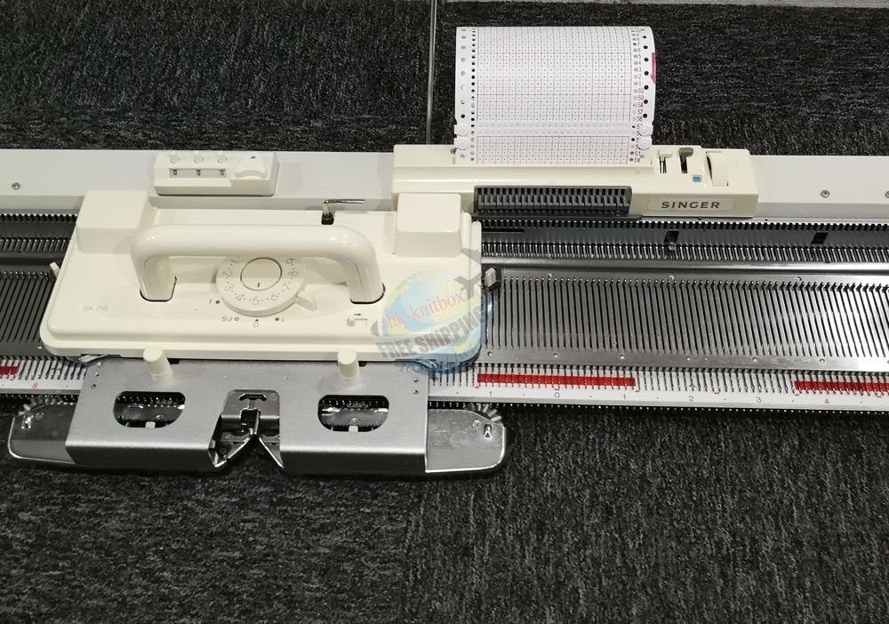 SK280 Singer / Silver Reed Standard Gauge Punch card Knitting Machine