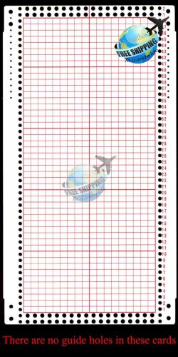 18 Stitch Pattern Blank Punch Card For Singer Knitting Machine MK70  HK160