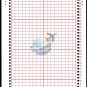 18 Stitch Pattern Blank Punch Card For Singer Knitting Machine MK70  HK160
