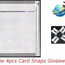 40 Stitch Blank Punch Card For PASSAP Knitting Machine With 4pcs Free Card Snaps