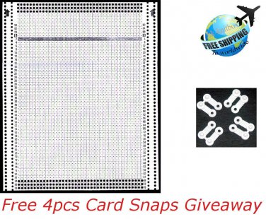 40 Stitch Blank Punch Card For PASSAP Knitting Machine With 4pcs Free Card Snaps