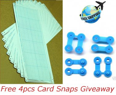 30 Stitch Blank Punch Card Singer Silver Reed For Knitting Machine SK270-SK670