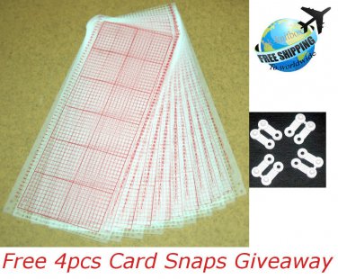 10pcs Blank Punch Card For Brother Singer Knitting Machine Punchcard KH836