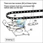 Stainless Steel Timing Belt For Brother Knitting Machine Spare Parts Accessories