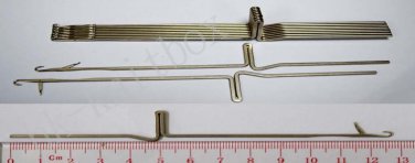 10 Brother Knitting Machine Needles KH120 to KH121 (Free Position Indicator)