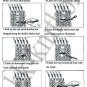 3X New DOUBLE LATCHET TOOL/Seed Stitch Tool/Fix- It Tool knitting hand knitting