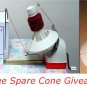 JUNBO WOOL WINDER L2 FOR KNITTING YARN Free 1 Spare Cone Giveaway!