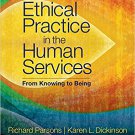 Ebook 978-1506332918 Ethical Practice in the Human Services: From Knowing to Being