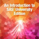 Ebook 978-1629597706 An Introduction to SAS University Edition