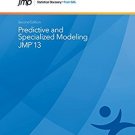 Ebook 978-1629609645 JMP 13 Predictive and Specialized Modeling, Second Edition