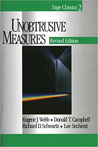 Ebook 978-0761920120 Unobtrusive Measures (SAGE Classics)