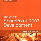 Ebook 978-0672329036 Microsoft SharePoint 2007 Development Unleashed