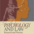 Ebook 978-1452258911 Psychology and Law: Research and Practice