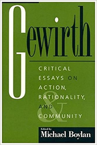 Ebook 978-0847692583 Gewirth: Critical Essays on Action, Rationality, and Community (Studies in S