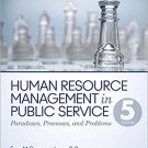 Ebook 978-1483340036 Human Resource Management in Public Service: Paradoxes, Processes, and Probl