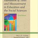 Ebook 978-1610484305 Handbook of Tests and Measurement in Education and the Social Sciences