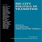 Ebook 978-0803940314 Big City Politics in Transition (Urban Affairs Annual Reviews)