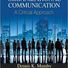 Ebook 978-1412963152 Organizational Communication: A Critical Approach