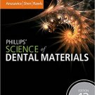 Ebook 978-1437724189 Phillips' Science of Dental Materials (Anusavice Phillip's Science of Dental