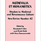 Ebook 978-1442275829 Medievalia et Humanistica, No. 42: Studies in Medieval and Renaissance Cultu