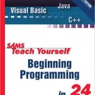Ebook 978-0672323072 Sams Teach Yourself Beginning Programming in 24 Hours