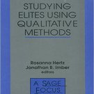 Ebook 978-0803970373 Studying Elites Using Qualitative Methods (SAGE Focus Editions)