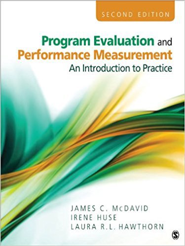 Ebook 978-1412978316 Program Evaluation and Performance Measurement: An Introduction to Practice