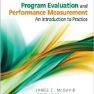 Ebook 978-1412978316 Program Evaluation and Performance Measurement: An Introduction to Practice
