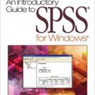 Ebook 978-1412904155 An Introductory Guide to SPSS? for Windows?