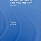 Ebook 978-0754627715 The History of the Book in the West: 1455–1700: Volume II: 2 (The History of
