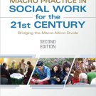 Ebook 978-1452257457 Macro Practice in Social Work for the 21st Century: Bridging the Macro-Micro