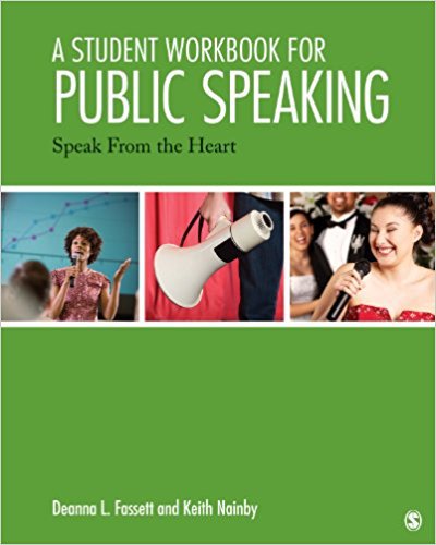 Ebook 978-1452299518 A Student Workbook for Public Speaking: Speak From the Heart